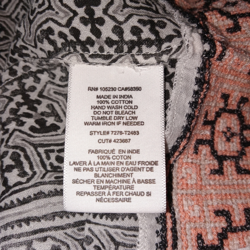 Joie Top Cotton Like New XXS - Picture 7 of 8